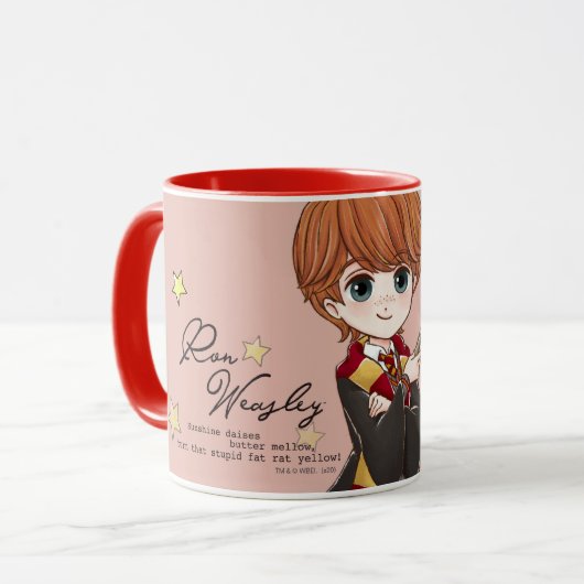 Waterverf Magische Ron Weasley Mok (Voorkant links)