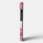 Waterverf Magnolia bloemen iPhone case (Achterkant / Links)