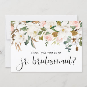 Waterverf Magnolia Cotton Garland Jr. Bridesmaid