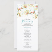 Waterverf Magnolia Flowers Weddenrenroute (Voorkant)