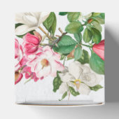 Waterverf Magnolia Flowers Wedding Bedankdoosjes (Bovenkant)