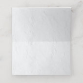 Waterverf Magnolia Flowers Wedding Plaatskaartje (Binnenkant ongevouwen)