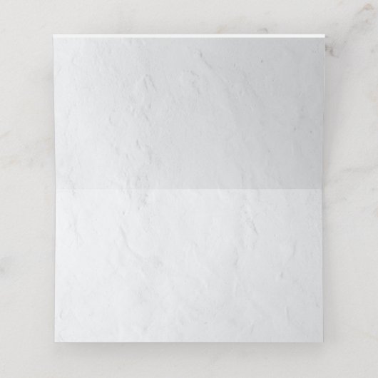 Waterverf Magnolia Flowers Wedding Plaatskaartje (Binnenkant ongevouwen)