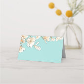 Waterverf Magnolia Vrijgezellenfeest Plaatskaartje (Achterkant)