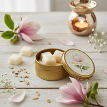 Waterverf Magnolia Wax Melts Label Sticker