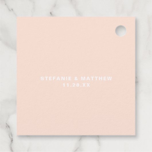 Waterverf Magnolias en Cotton Weddenschap Dank je Bedankjes Labels (Achterkant)