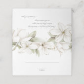 Waterverf Magnolias Kaarten Plaatskaartje (Buitenkant ongevouwen)