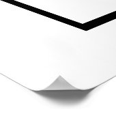 Waterverf Magpie Birds Natuur Art Poster (Hoek)