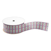 Waterverf Mahjong kerstboom Grosgrain Lint (Spoel)