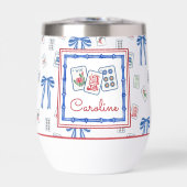 Waterverf Mahjong Tegels & Bogen Party (Voorkant)