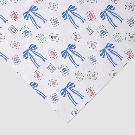 Waterverf Mahjong Tegels & Bogen Tissuepapier (Detail)