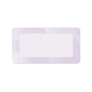 Waterverf Mailing Label, Lavendel Etiket
