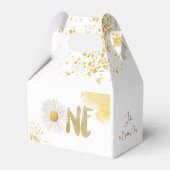 Waterverf maisy first Birthday Bedankdoosjes (Achterkant)