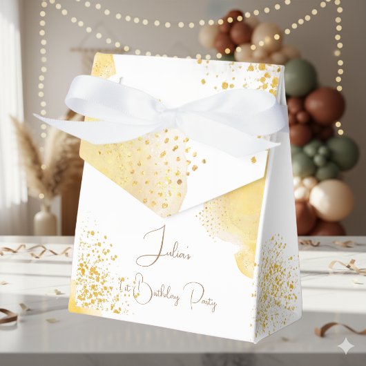 Waterverf maisy first Birthday Bedankdoosjes