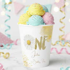 Waterverf maisy first Birthday Papieren Bekers