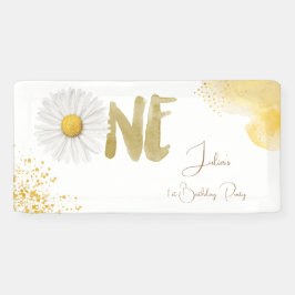 Waterverf maisy first Birthday Spandoek