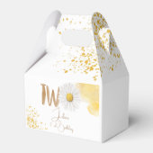 Waterverf maisy tweede verjaardag bedankdoosjes (Achterkant)