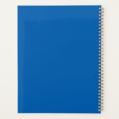 Waterverf Majestic Swan in Clouds Wings Spread Planner (Achterkant)