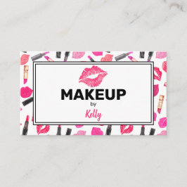 Waterverf make-up artiest Glam Gold Pink Visitekaartje