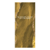 Waterverf Make-up Artiest Haar Salon Rack Kaart (Achterkant)