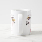 Waterverf Makeup Face Grote Koffiekop (Achterkant)