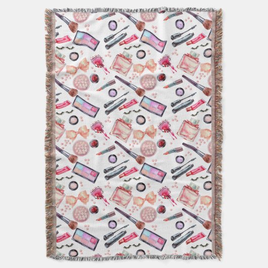 Waterverf Makeup Patroon Deken (Voorkant Verticaal)