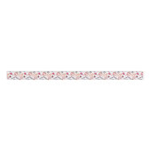 Waterverf Makeup Patroon Grosgrain Lint (Voorkant)