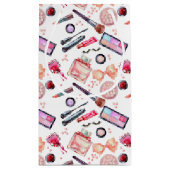 Waterverf Makeup Patroon Klein Cadeauzakje (Achterkant)