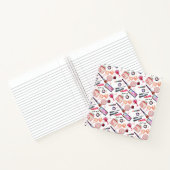 Waterverf Makeup Patroon Notitieboek (Binnen)