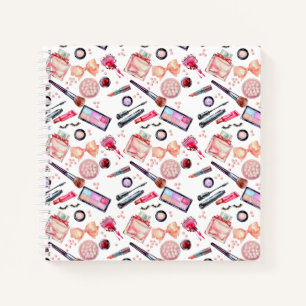 Waterverf Makeup Patroon Notitieboek