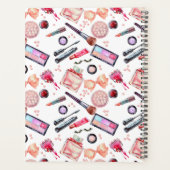Waterverf Makeup Patroon Planner (Achterkant)