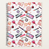 Waterverf Makeup Patroon Planner (Voorkant)