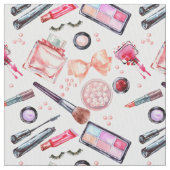 Waterverf Makeup Patroon Stof (Close Up)