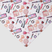 Waterverf Makeup Patroon Tissuepapier (Detail)