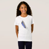 Waterverf Mallard Duck Feather T-shirt (Voorkant volledig)
