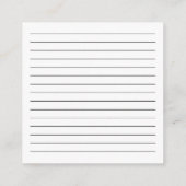 Waterverf Mallard Duck Ouderschap Tips Informatiekaartje (Achterkant)