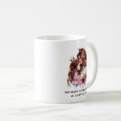 Waterverf mam en dochter (3) koffiemok (Voorkant rechts)