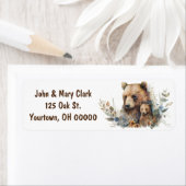 Waterverf Mama Beer en Cub Etiket (Insitu)