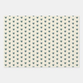 Waterverf Mama Uil & Owlet Earth Kleuren Inpakpapier Vel (Voorkant 2)