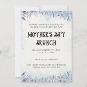 Waterverf, mama's liefde in bloei, moederdag brunc kaart (Voorkant)