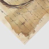 Waterverf Mand Met Citroenen Decoupage Tissuepapier (Detail)