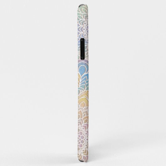 Waterverf mandala Case-Mate iPhone case (Achterkant/rechts)