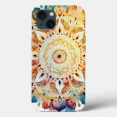 Waterverf Mandala Case-Mate iPhone Case (Achterkant)