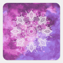 Waterverf Mandala Galaxy Mehndi