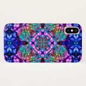 Waterverf Mandala Hoesje Magical Butterfly (Achterkant (horizontaal))