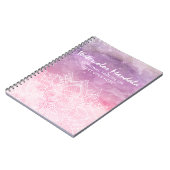 Waterverf Mandala Holistic Healing & Spiritueel Notitieboek (Linkerzijde)