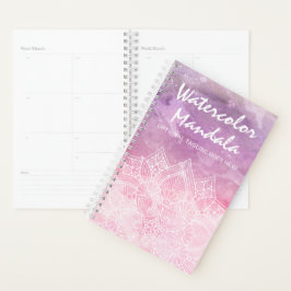Waterverf Mandala Holistic Healing & Spiritueel Planner