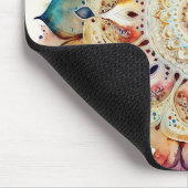 Waterverf Mandala Muismat (Hoek)