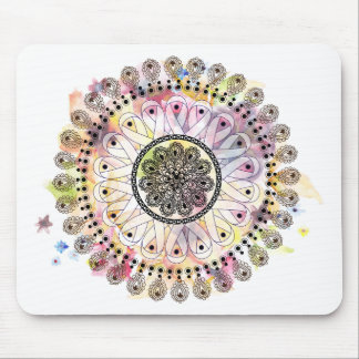 Waterverf Mandala Muismat