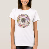 Waterverf Mandala T-shirt (Voorkant)